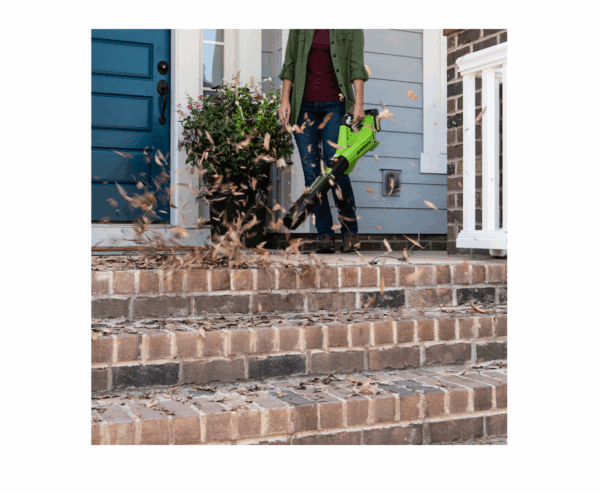 BL24L410 24-volt 450-CFM 110-MPH Brushless Handheld Cordless Electric Leaf Blower 4 Ah (Battery   Charger Included) - Image 19