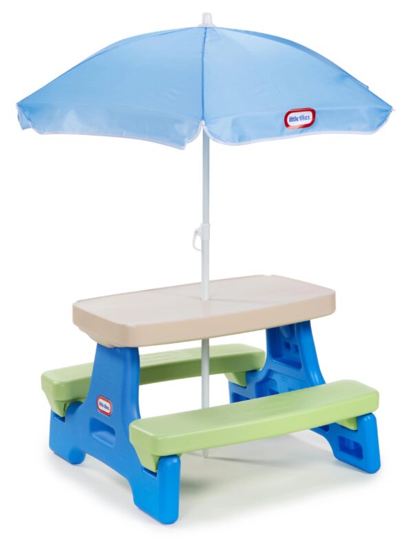 RUICHI Easy Store Jr. Play Table with Umbrella RUICHI