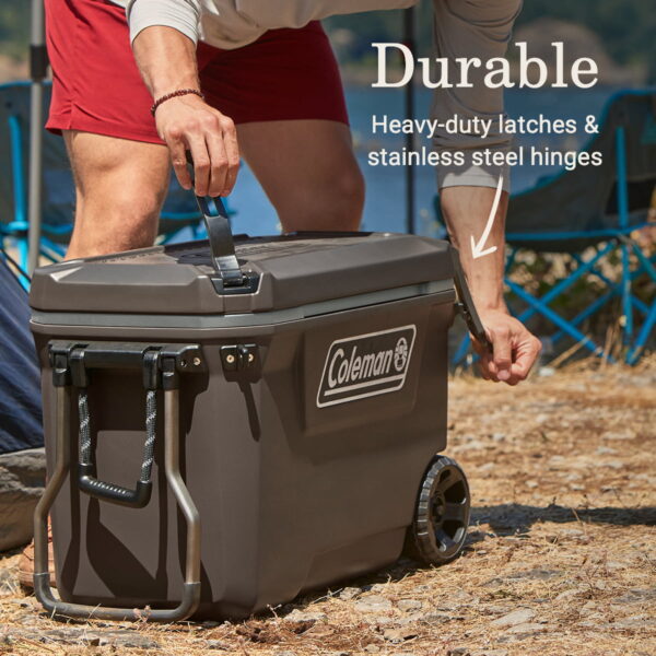 Convoy Series 65-Quart Hard Cooler With Wheels - Image 15