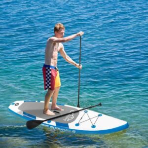 Camping Survivals Inflatable Stand Up Paddle Board, 11 ft SUP kit for Youth and Adult