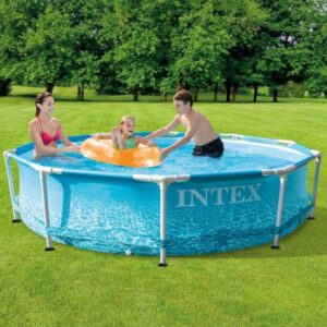 10  X 30  Beachside Metal Frame Swimming Pool with GFCI 330 GPH Filter Pump Model 28207EH