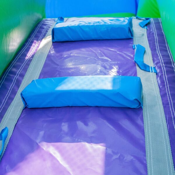 16' Purple Tropical Lightweight Premium Commercial Grade Water Slide Inflatable with Attached Pool for Kids and Adults (with Blower), Wet Dry Use, Summer Fun - Image 4