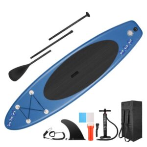 Ancheer iSUP Inflatable Stand Up Paddle Board with Accessories, Blue