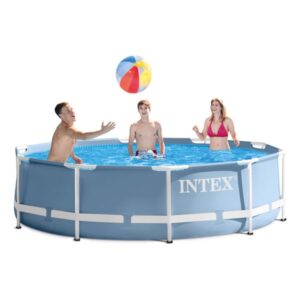 10ft X 30in Prism Frame Pool Set with Filter Pump