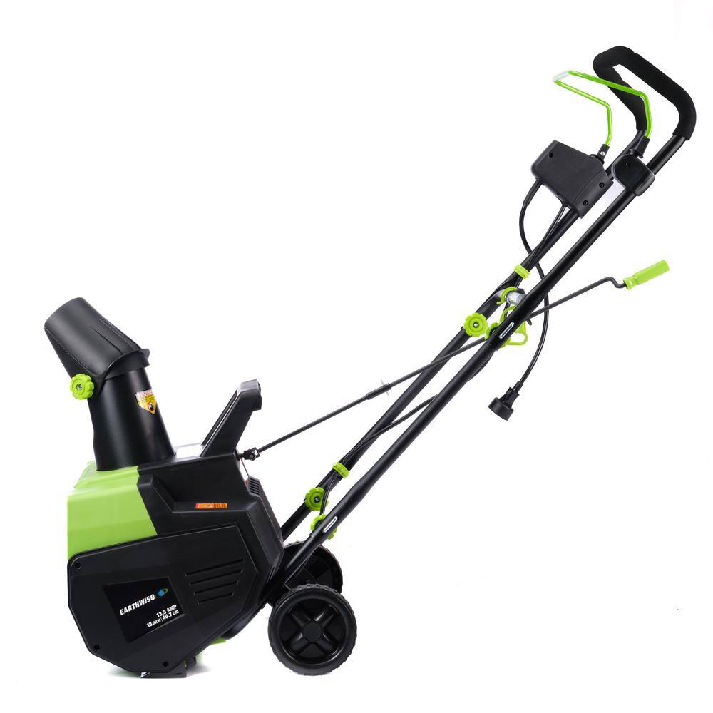 13.5-Amp 18-Inch SN71018 Electric Corded Walk Behind Snow Thrower with LED Lights - 3