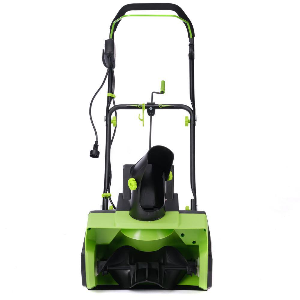 13.5-Amp 18-Inch SN71018 Electric Corded Walk Behind Snow Thrower with LED Lights - 2