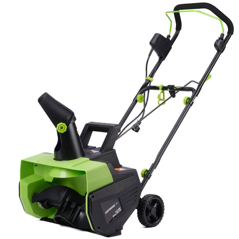 13.5-Amp 18-Inch SN71018 Electric Corded Walk Behind Snow Thrower with LED Lights - 1