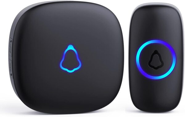 SECRUI Wireless Doorbell, Easy installation, Waterproof, Adjustable Volume, 58 Chimes