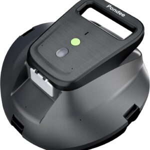 Robotic Pool Vacuum, Cordless Pool Cleaner with 120 Mins Runtime, Auto-Parking, 2.5h Fast Charging, Ideal for Above Ground Pool and Flat-Bottom Inground Pools up to 850 sq.ft