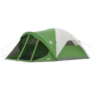 Evanston 6-Person Dome Tent with Screen Room, 2 Rooms, Green