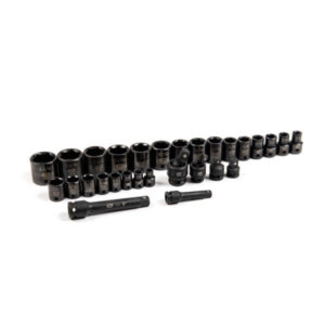 1006452341 29-Piece SAE 3/8 in., 1/2 in. Impact Socket Tray Set