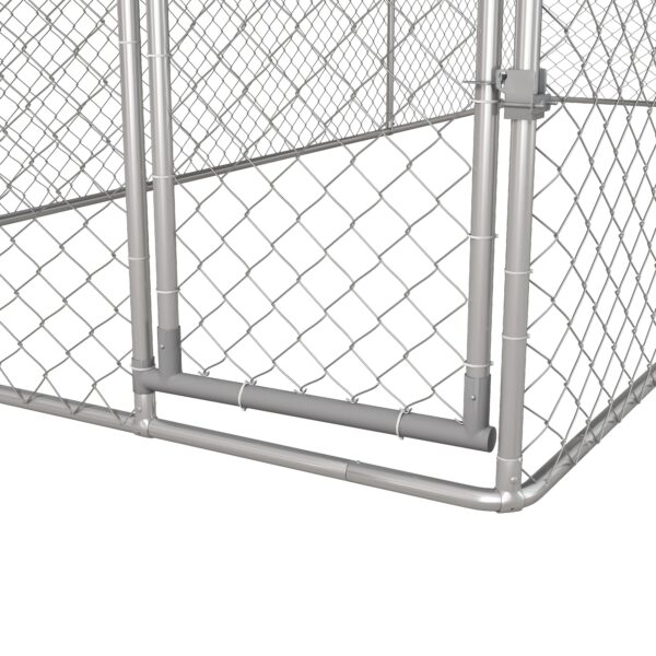 PawHut 19.7′ x 7.5′ x 7.5′ Outdoor Dog Kennel W/ Waterproof Roof - Image 9